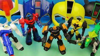 2017 TRANSFORMERS RiD set of 9 McDONALD'S HAPPY MEAL COLLECTIBLES VIDEO REVIEW