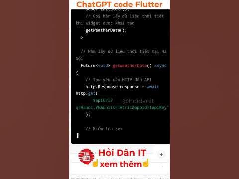 ChatGPT Code Mobile - Liệu Rằng Chúng Ta Có Cần Lập Trình Viên ?