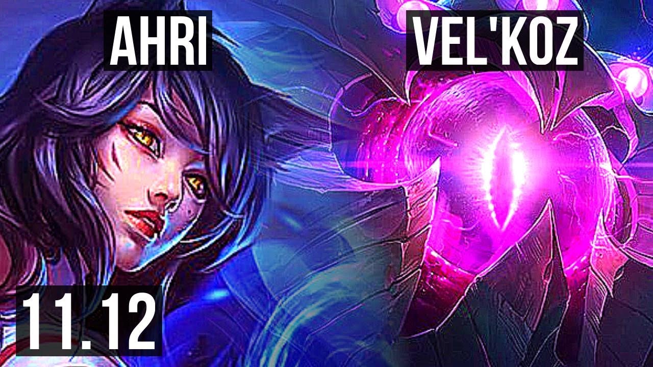 AHRI vs VEL'KOZ (MID) 8/0/10, 700+ games, 1.3M mastery, Legendary KR D...