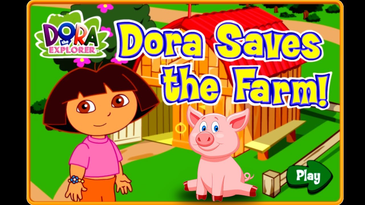 Dora Saves the Farm / flash longplay