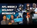 WILD Moments of NFL Week 3 | Covino &amp; Rich LIVE