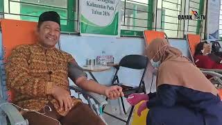 SOFT LAUNCHING UMSA SAMPIT DIGELAR AKSI DONOR DARAH - KABAR 17 DAYAK TV screenshot 4