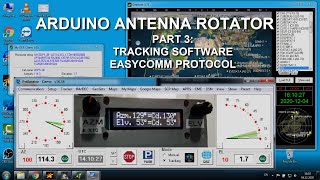 ARDUINO BASED ANTENNA ROTATOR – PART3 - Software tracking update screenshot 1