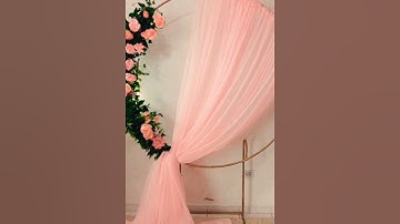 wedding decoration ideas DIY backdrop #shorts #viral #trending