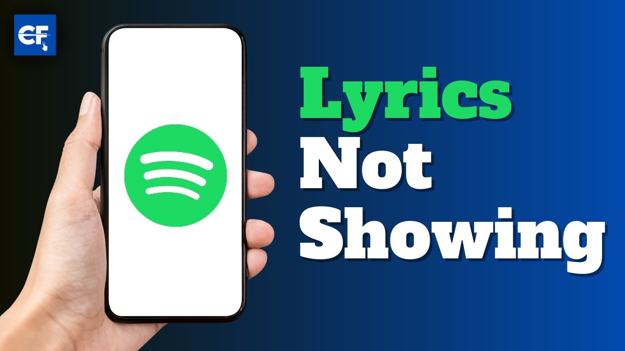 How to Fix Spotify Lyrics Not Showing - YouTube