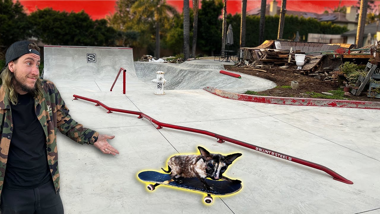 Strange Rails Skating Strange Rails with Blunt Steel! - YouTube