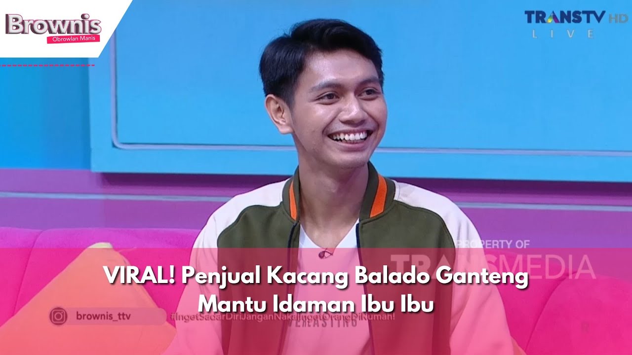 VIRAL! Penjual Kacang Balado Ganteng Mantu Idaman Ibu Ibu | BROWNIS (10/6/24) P1