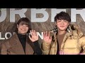 柔道・阿部一二三＆詩選手、道着姿から一転！キュートな笑顔で仲良く撮影　ボルダリング・野中生萌選手はクールな表情　『BURBERRY「THE IMAGINED LANDSCAPES POP-UP」』