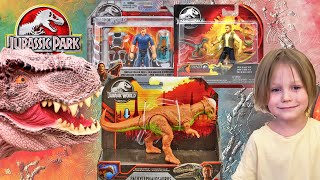 Распаковка динозавра Процертозавр Оуен малыш блю Mattel Jurassic World Ник Тим Йорк Рукозавр Митя