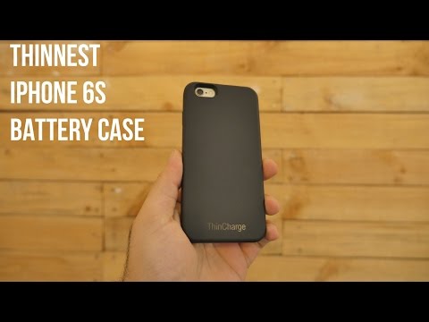 The Thinnest iPhone 6s / 6 Double Battery Case | ThinCharge  - iGyaan