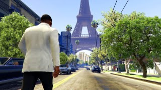 لعب النسخة الفرنسية من لعبة جي تي أي 5 | GTA V French Version