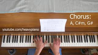 Radiohead - Like Spinning Plates piano tutorial (Heavypiano)