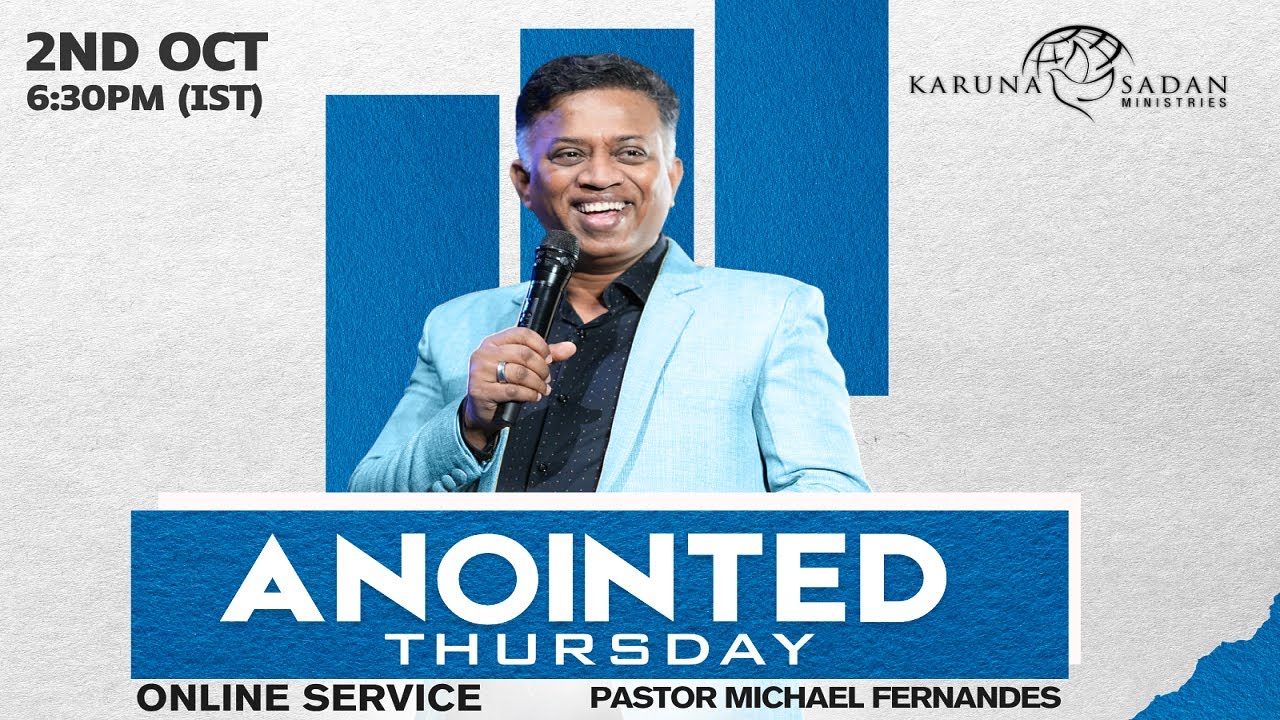 20251002 | KSM | Anointed Thursday Online Service | [ LIVE 🔴 ] Pastor Michael Fernandes