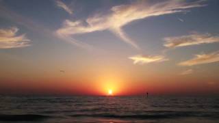 Majestic Ocean Time - Lapse sunset  HD
