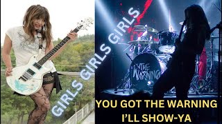 You got The Warning now I'll Show-Ya #femaleguitarist #thewarning #femaleband