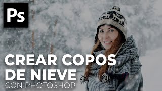Como crear copos de nieve con photoshop