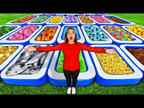 Выбери Правильный Бассейн, Чтобы Выжить Челлендж с Multi DO Challenge