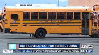 CCSD announces school bus plans and new website
