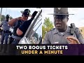 Pulled Over Twice In Under A Minute For Fast Then Slow Bogus Speed Tickets