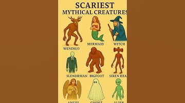 Scariest Mythical Creatures Part-41 #edit  #creature #mythology #mythologicalcharacters #shorts