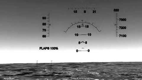 GE SR-22 Flight Simulator Demo: Testing Static Stability