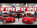 The ICONIC 1992 Dodge Viper &amp; 2015 Dodge Viper! Peel Chrysler  #1 Retailer in GTA ONTARIO &amp; CANADA