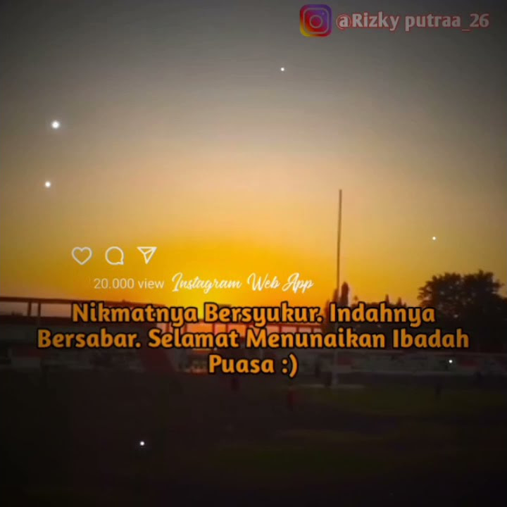 story wa 30detik marhaban ya Ramadhan