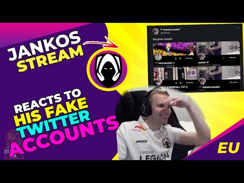 Jankos Reacts to His FAKE Twitter Accounts 👀