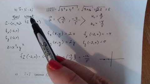 Directional Derivatives Part 2
