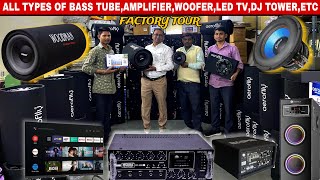 All Types Of Woofer,Amplifier,Bass Tube,Led Tv,Dj Tower etc 🔥