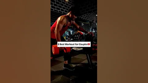 2 Best Workout For couples ❤️ll #shorts #ytshorts #gym #motivation #couple #couplegoals #workout