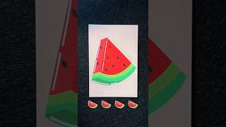 Satisfying Watermelon Coloring | ASMR & Calm 🍉
