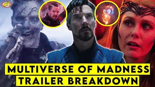 Dr Strange Multiverse of Madness Trailer Breakdown || ComicVerse