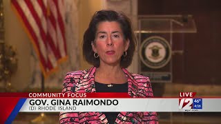 VIDEO NOW: Governor Raimondo discusses hospitalizations, use of field hospitals