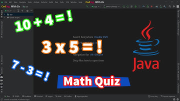 Develop a Math Quiz Easily | Android studio | Java