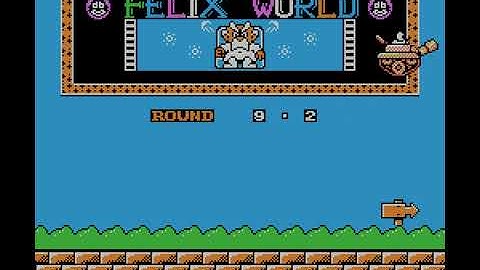 Part 5: Felix The Cat (NES, No Death) - Rounds 8, 9 & Ending