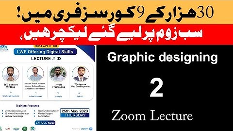 Batch#67 Lect#02 Graphics Designing By Miss Memoona  Powered By LWE