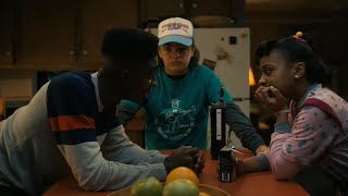 Erica and Lucas have a funny sibling moment |Stranger Things Season 4|