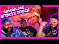 Samoa Joe traps Brock Lesnar in the Coquina Clutch (Reaction)