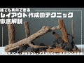 【レイアウト作成のコツ】アクアリウムでもビバリウムでも使える技公開 | 60cm水槽