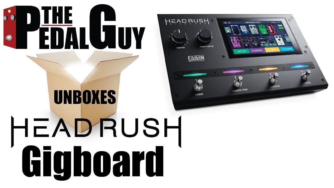 ThePedalGuy | HeadRush Gigboard Multi FX Pedalboard Stereo Bundle