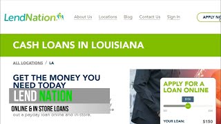 Lend Nation Loans: Loans even with poor credit, Western Union,check cashing, Insight Card, Locations