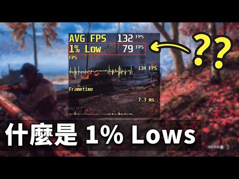 【聊電Jing】什麼是 1% & 0.1% Lows 為何它比平均FPS還要更重要?