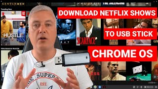 How to download Netflix movies onto a USB stick on Chrome OS