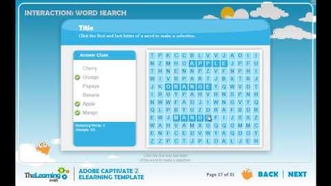 Overview of Adobe Captivate 7 Template