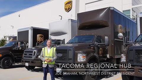 UPS opens state-of-the-art facility in Tacoma, Washington