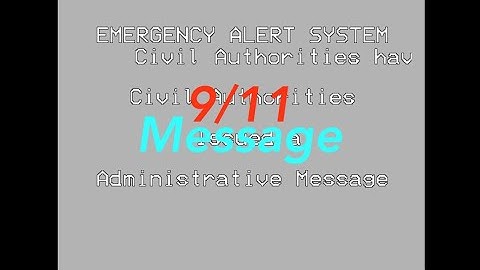 EAS Mock: Together - A 9/11 Message