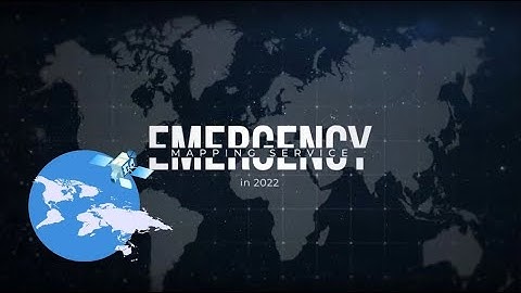 UNOSAT Emergency Mapping Highlights 2022