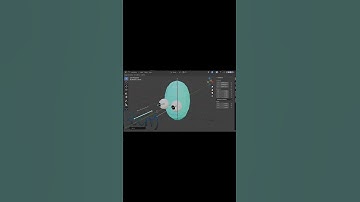 eye rig  #blender #shortsfeed #shorts