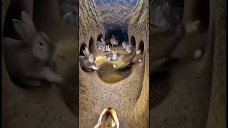 What’s Inside a Rabbit Burrow A Camera Finally Shows It